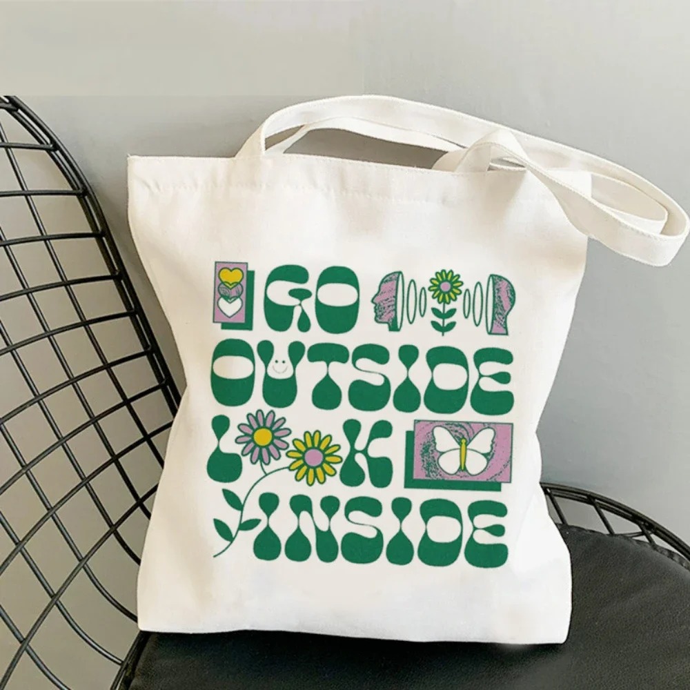 Retro Earth Day Canvas Tote Ba - Sustainable Living Day incelemesi ve fiyatı