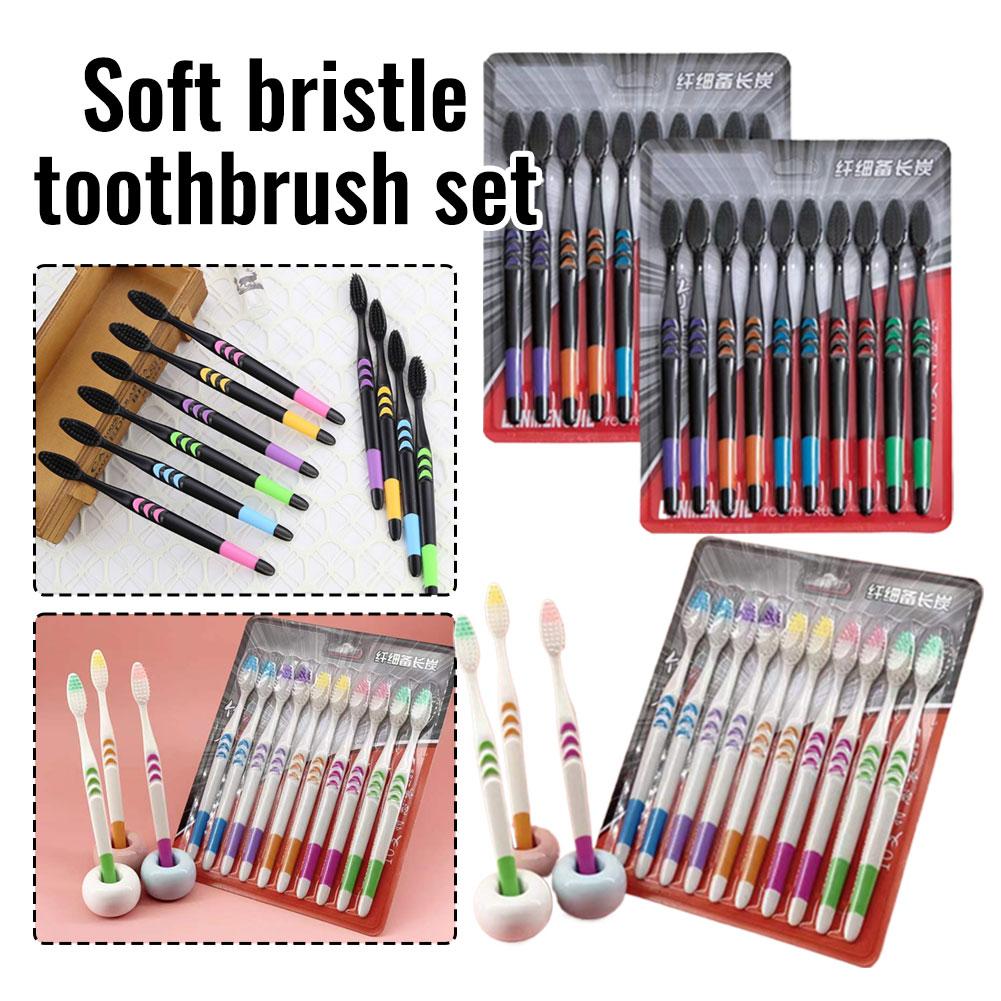 10 Pcs Disposable Household To - Bamboo Toothbrush Set incelemesi ve fiyatı