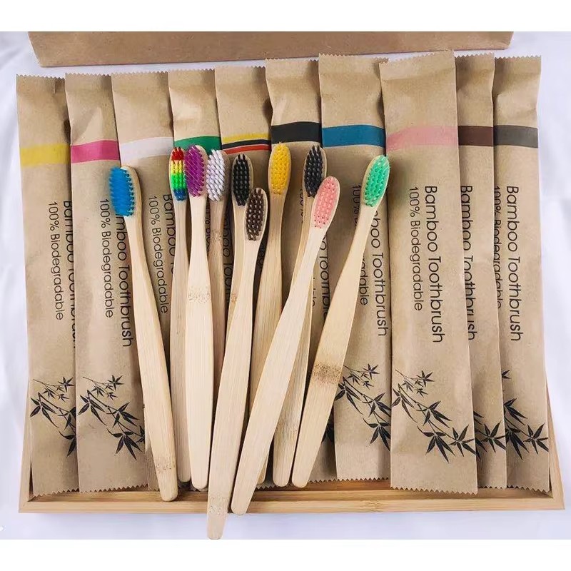 5-30pcs Bamboo Toothbrushes So - Bamboo Toothbrush Set incelemesi ve fiyatı