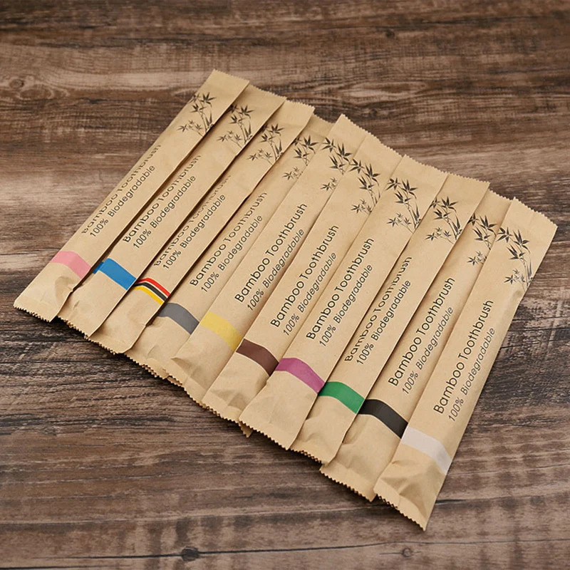 5-30pcs Bamboo Toothbrushes So - Bamboo Toothbrush Set incelemesi ve fiyatı