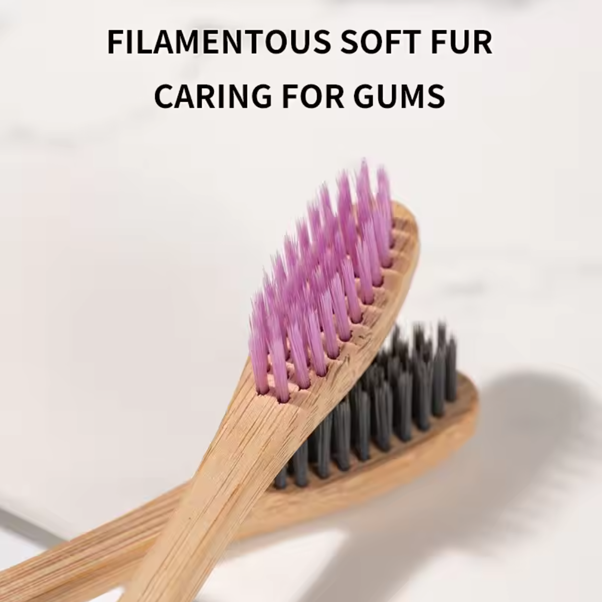 Single Cowhide Wrapped Bamboo  - Bamboo Toothbrush Set incelemesi ve fiyatı