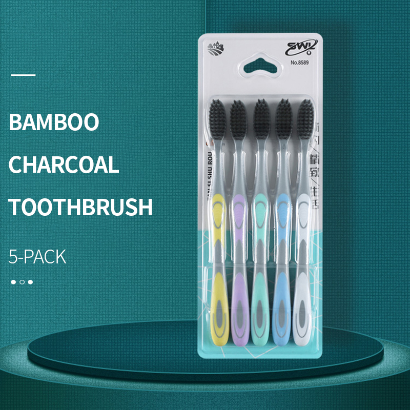5/10pcs manual toothbrush with - Bamboo Toothbrush Set incelemesi ve fiyatı