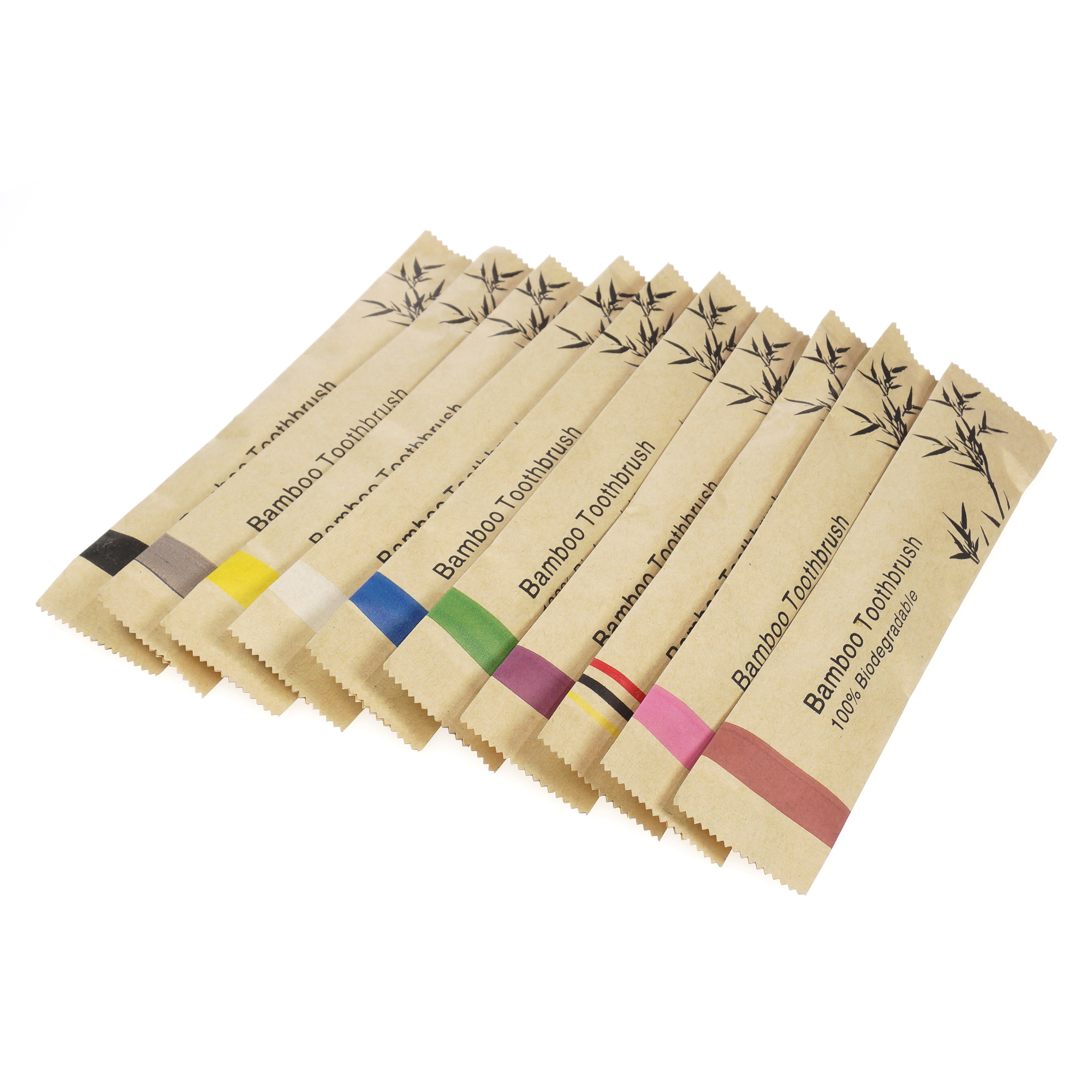 20Pcs Children's Colorful Toot - Bamboo Toothbrush Set incelemesi ve fiyatı