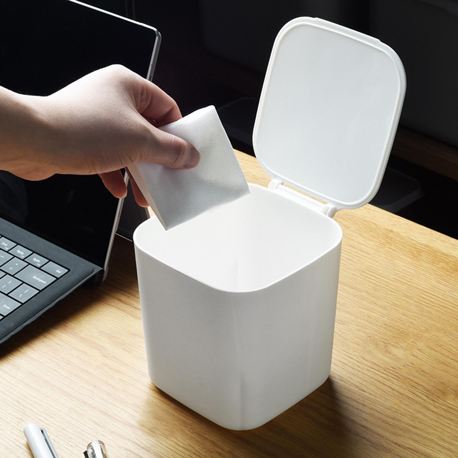 Desk Mini Trash Can with Lid S - Compost Bin Countertop incelemesi ve fiyatı