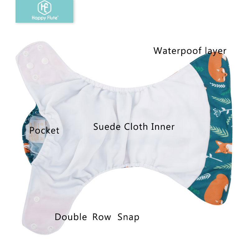 HappyFlute 8 diapers+8 Inserts - Cloth Diaper Insert incelemesi ve fiyatı
