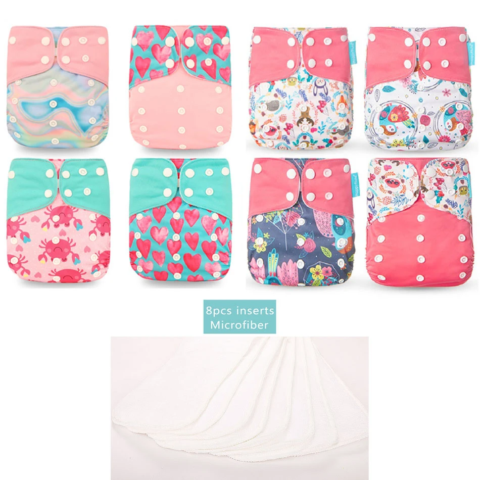 HappyFlute 8 diapers+8 Inserts - Cloth Diaper Insert incelemesi ve fiyatı